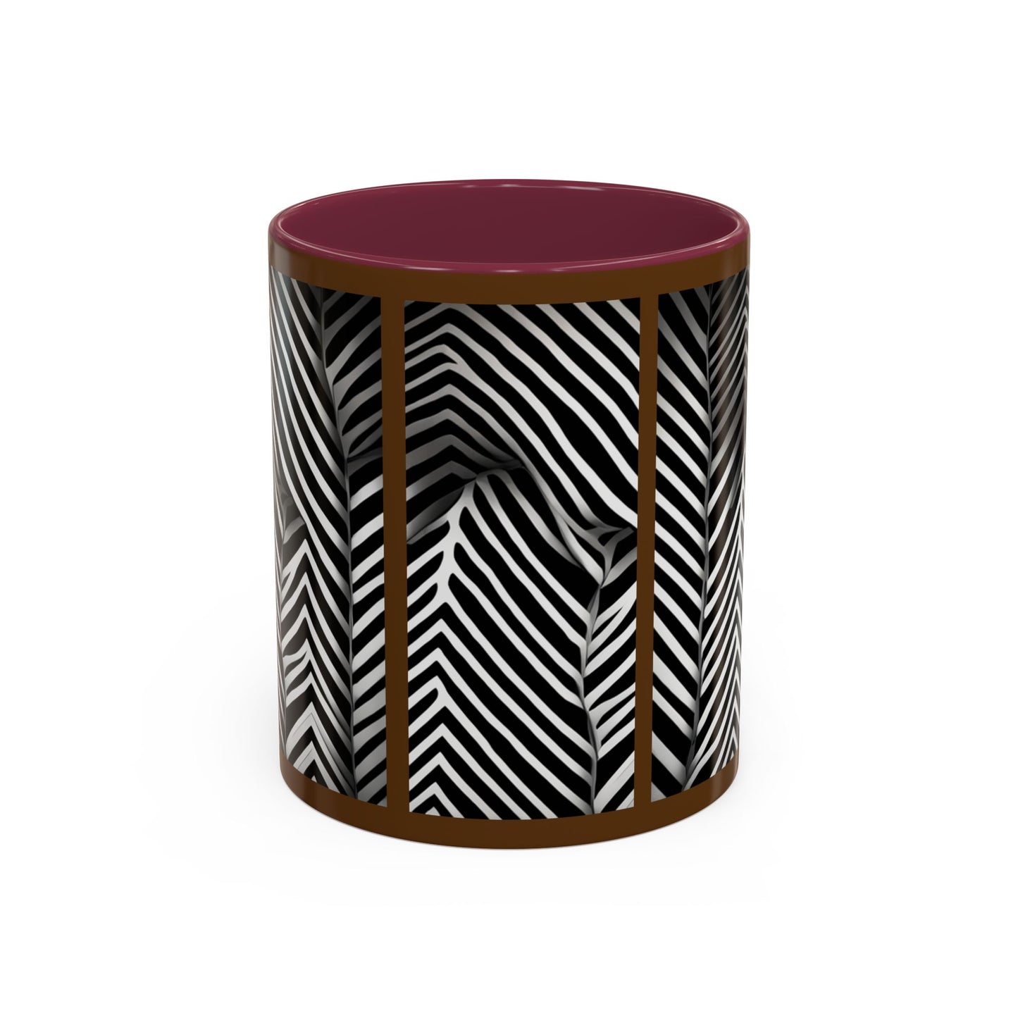 Zebra Print Colorful Ceramic Coffee Mug