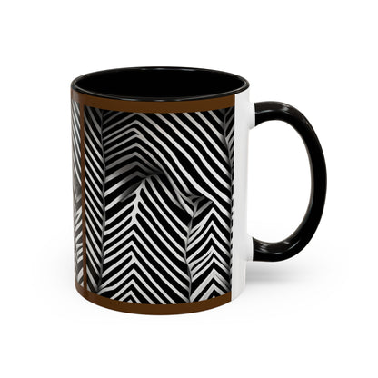 Zebra Print Colorful Ceramic Coffee Mug