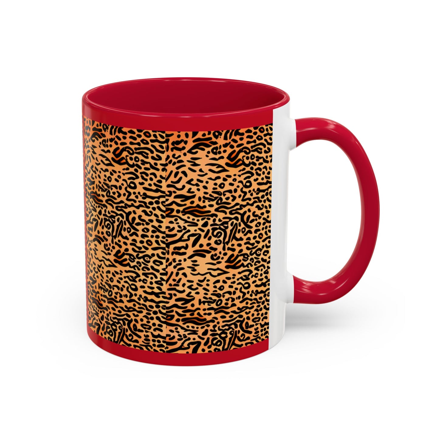 Leopard Print Colorful Ceramic Coffee Mug