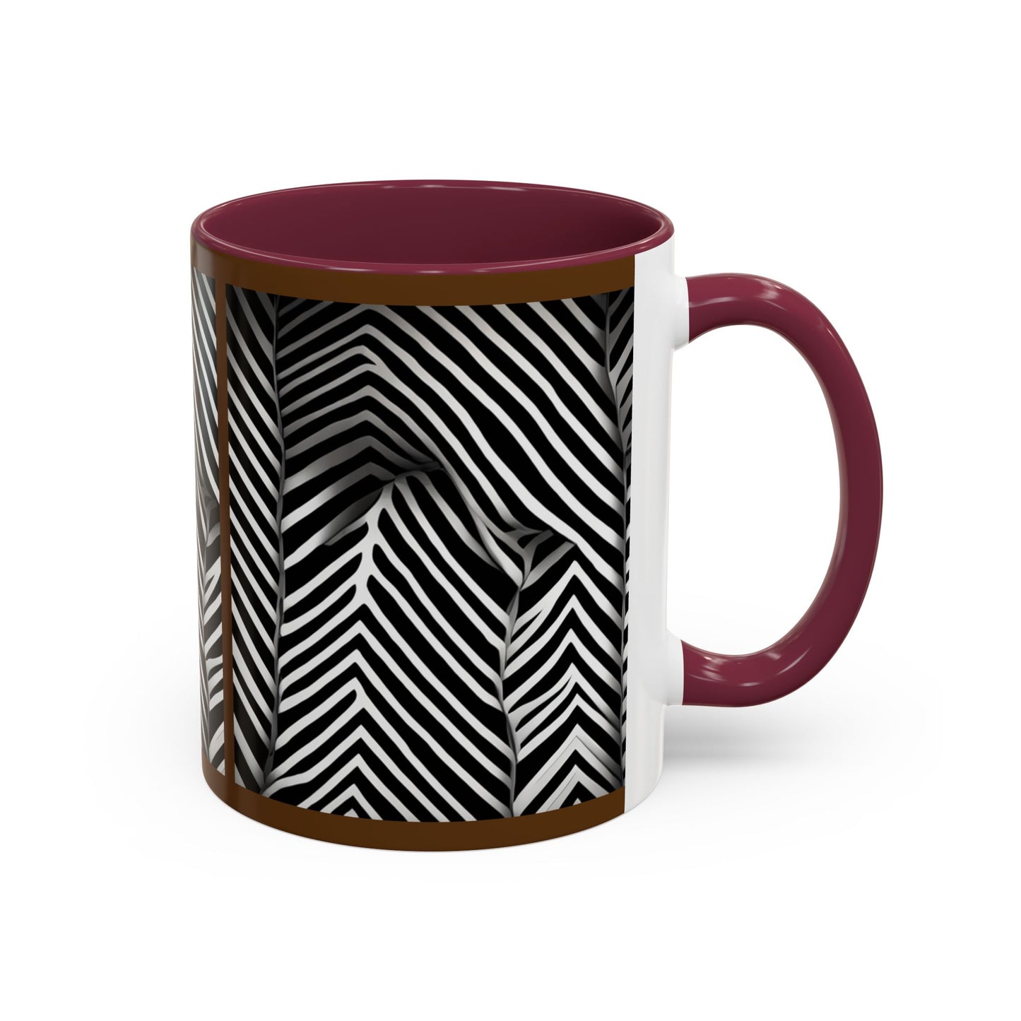 Zebra Print Colorful Ceramic Coffee Mug