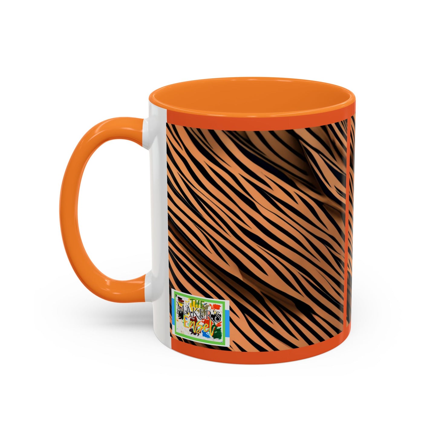 Tiger Print Colorful Ceramic Coffee Mug