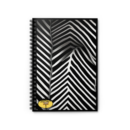 Wild & Chic Black & White Spiral Notebook