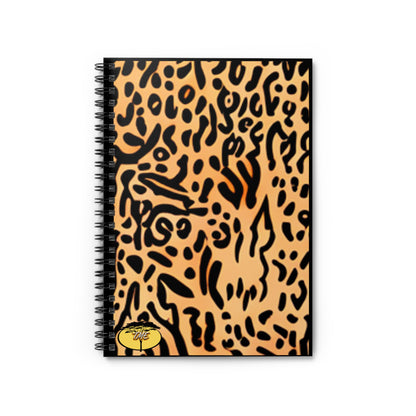 Wild & Chic Leopard Print Spiral Notebook