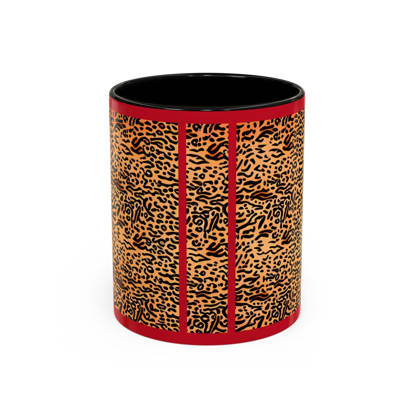 Leopard Print Colorful Ceramic Coffee Mug