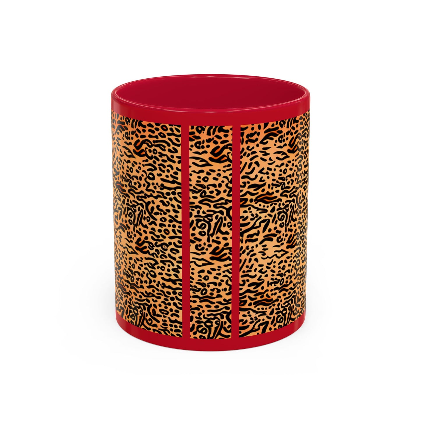 Leopard Print Colorful Ceramic Coffee Mug