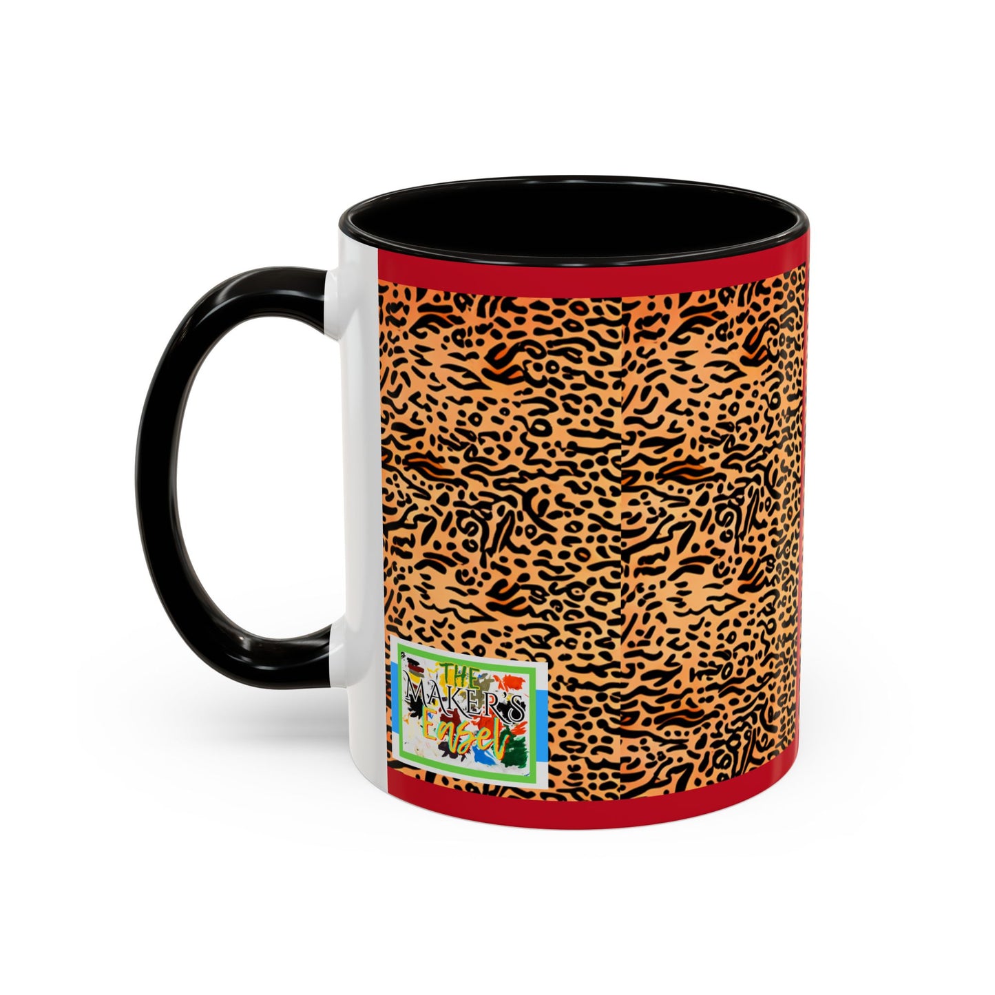 Leopard Print Colorful Ceramic Coffee Mug