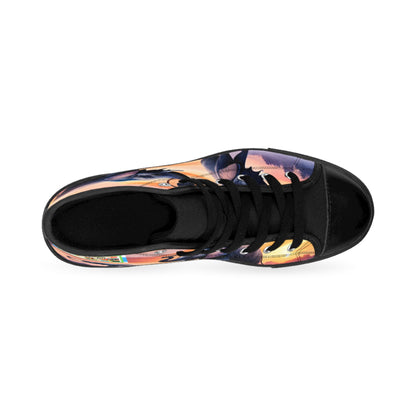 Elephant Sunset Classic High-top Sneakers