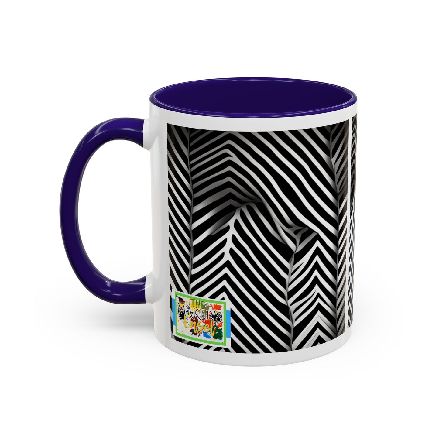 Zebra Print  Colorful Ceramic Coffee Mug