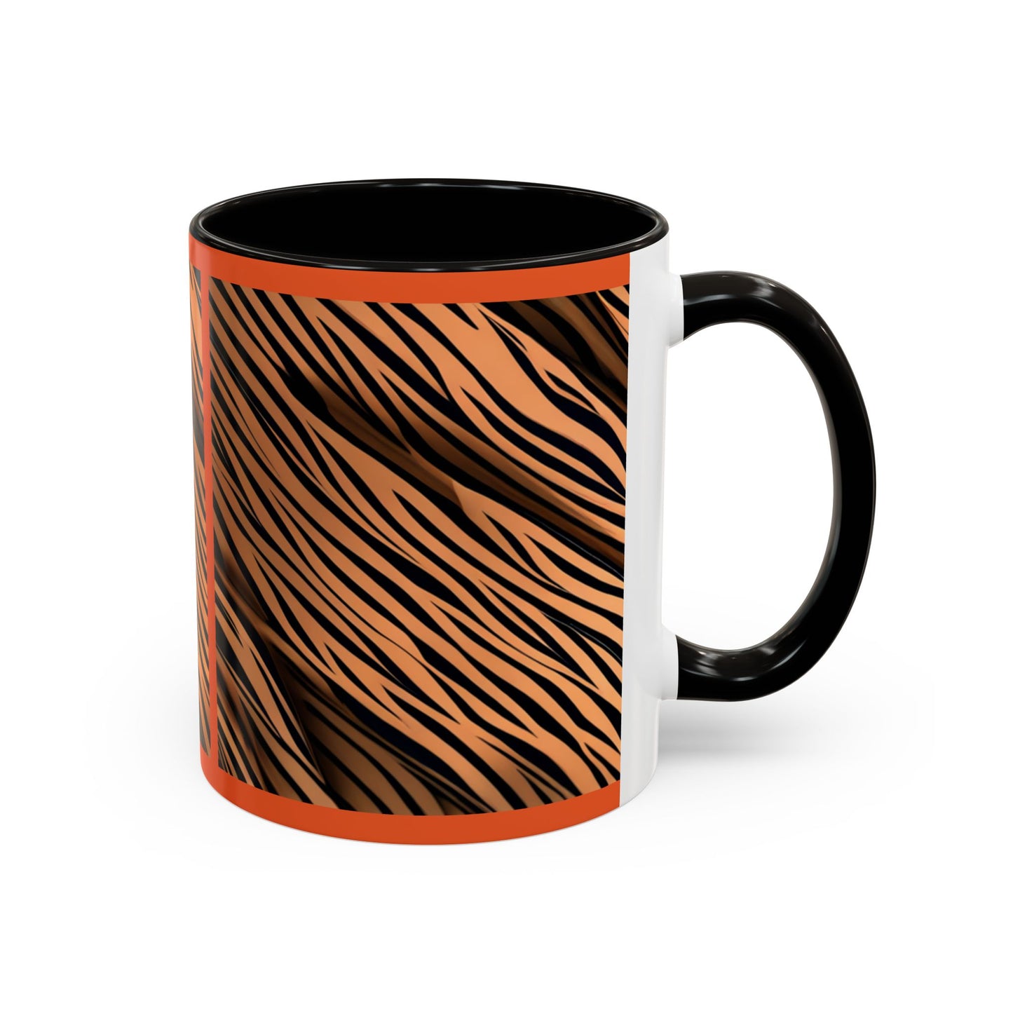 Tiger Print Colorful Ceramic Coffee Mug