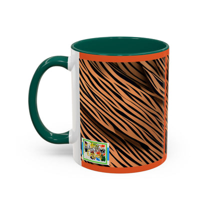 Tiger Print Colorful Ceramic Coffee Mug