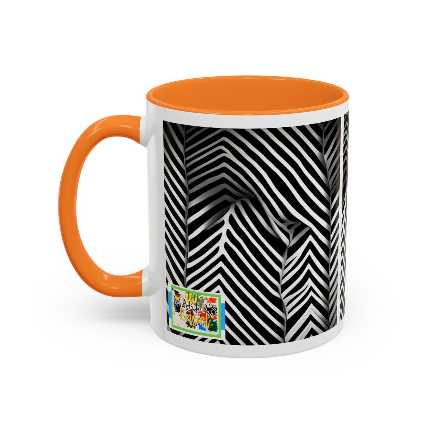 Zebra Print  Colorful Ceramic Coffee Mug