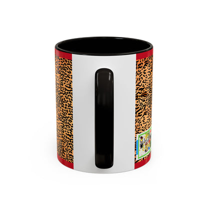 Leopard Print Colorful Ceramic Coffee Mug