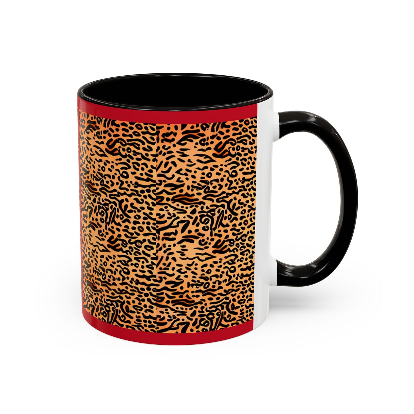 Leopard Print Colorful Ceramic Coffee Mug